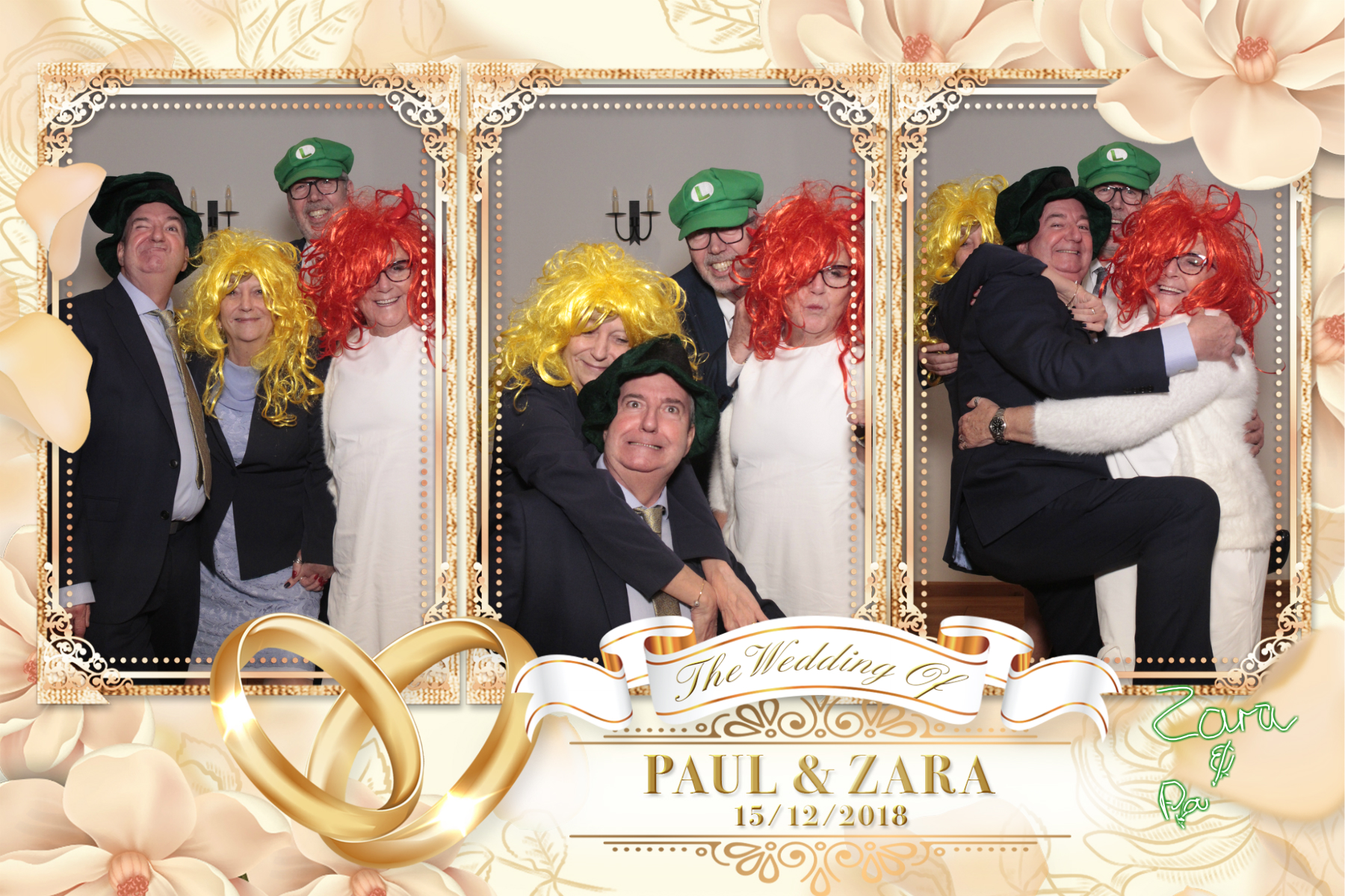 Paul & Zara's Wedding | View more photos from the event at gallery.myphotoboothexperience.co.uk/u/MyPhotoBoothExperienceLtd/Paul-Zaras-Wedding